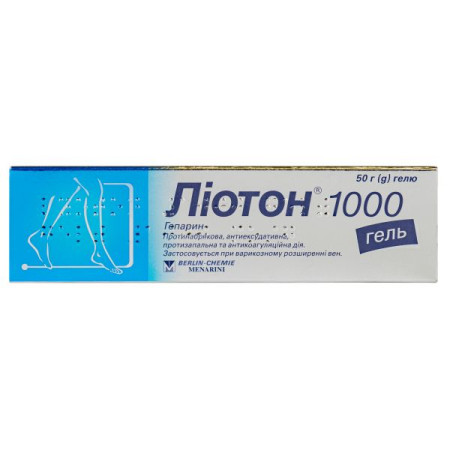 Lyoton 1000 gel tube 50 g