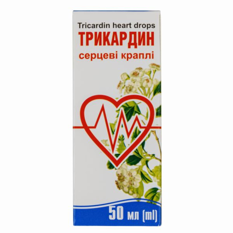 Tricardin heart drops bottle 50 ml