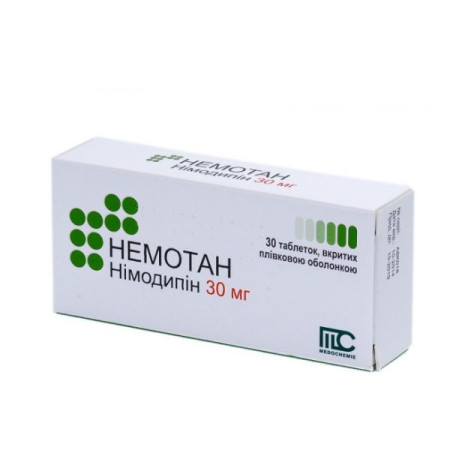 Nemotan film-coated tablets 30 mg No. 30