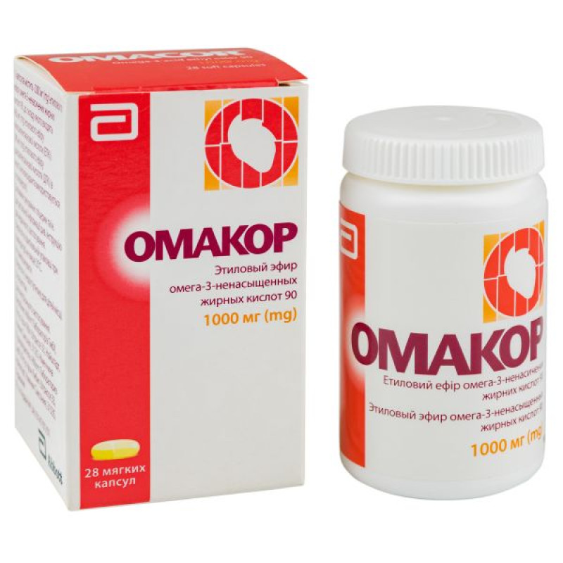 Omakor soft capsules 1000 mg No. 28