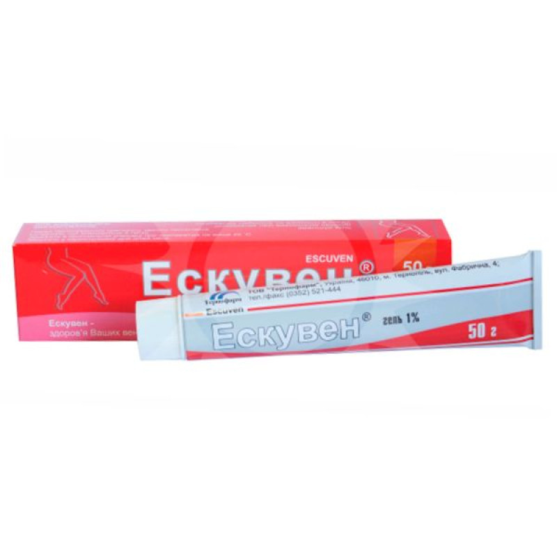 Eskuven gel 1% tube 50 g