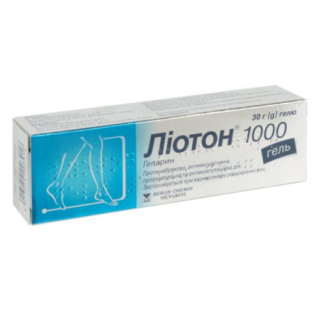 Lyoton 1000 gel tube 30 g