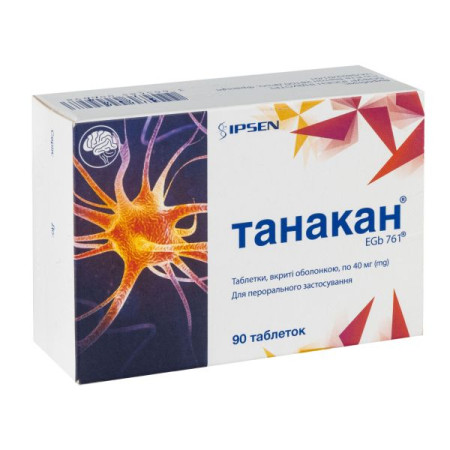 Tanakan film-coated tablets 40 mg No. 90