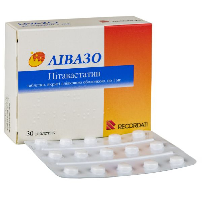Livazo film-coated tablets 1 mg blister No. 30
