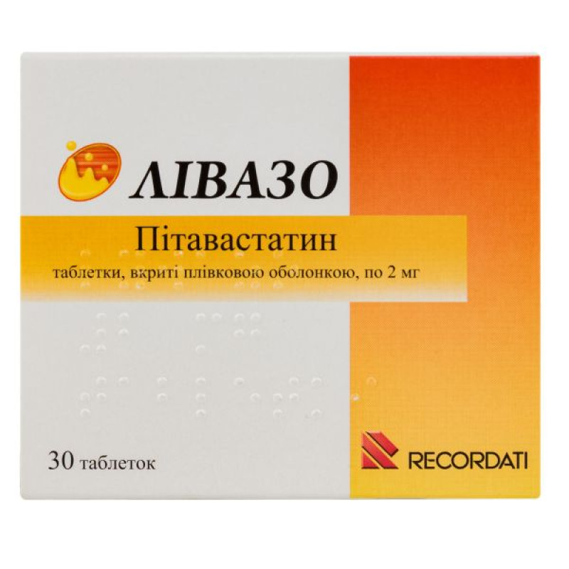 Livazo film-coated tablets 2 mg blister No. 30