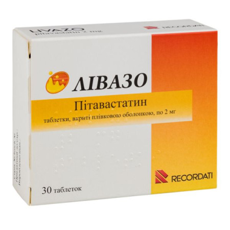 Livazo film-coated tablets 2 mg blister No. 30