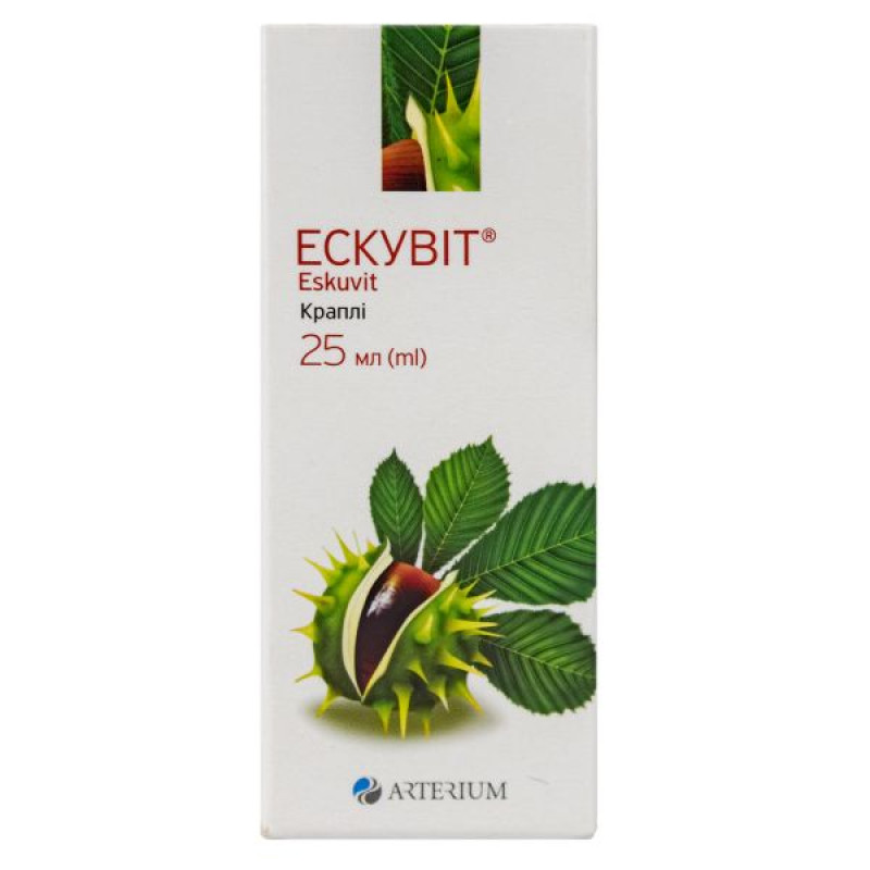 Escuvite drops bottle 25 ml
