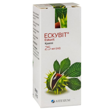 Escuvite drops bottle 25 ml