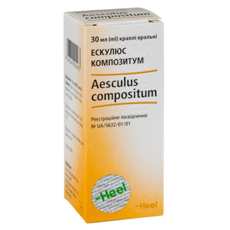 Aesculus Compositum oral drops bottle 30 ml