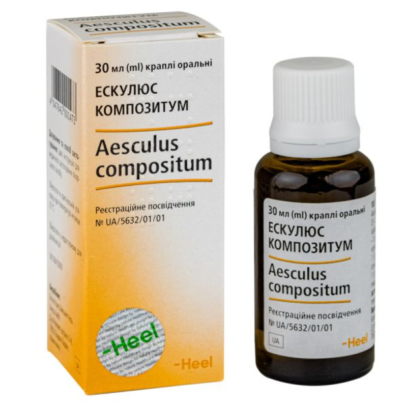 Aesculus Compositum oral drops bottle 30 ml