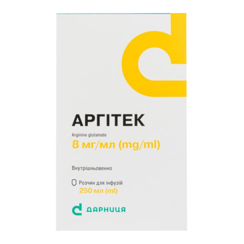 Argitec solution for infusion 8 mg/ml bottle 250 ml No. 1