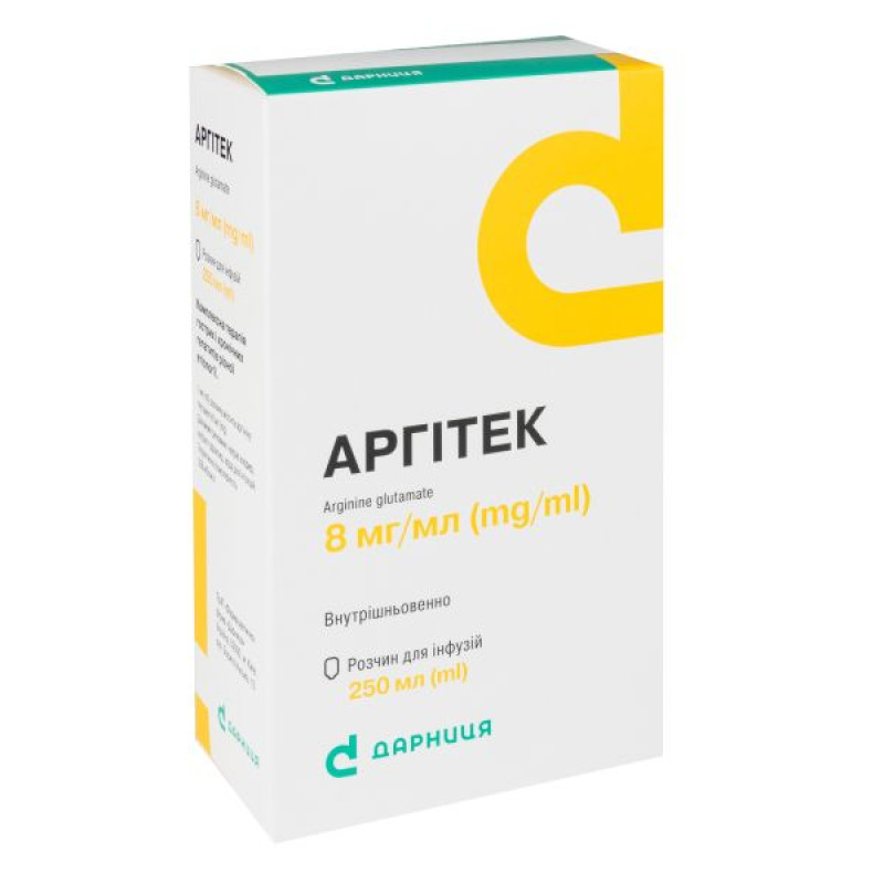 Argitec solution for infusion 8 mg/ml bottle 250 ml No. 1