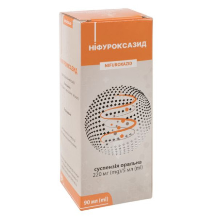 Nifuroxazide suspension 220mg/5ml 90ml