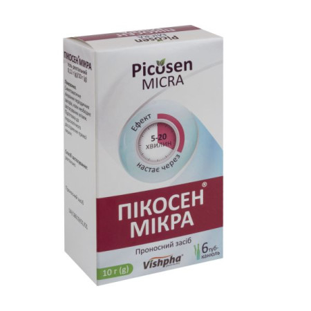 Picosen micro rectal gel 0.12g / 10g tube No. 6