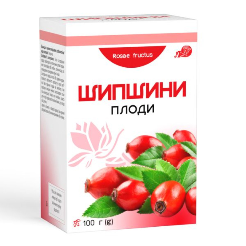 Шипшини плоди пачка з внутрішним пакетом 100 г