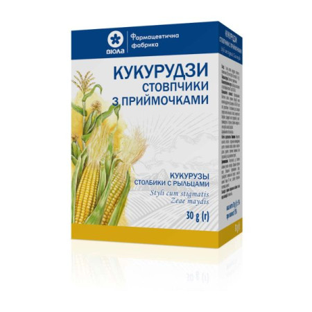 Corn cobs with husks, 30 g package
