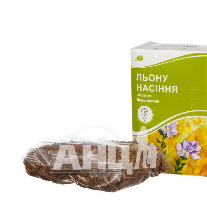 Льону насіння пачка з внутрішним пакетом 200 г