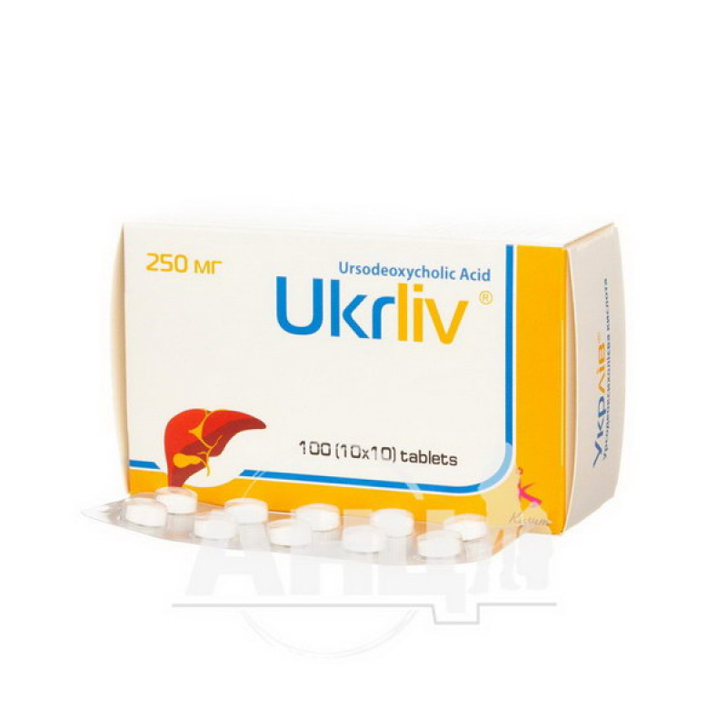 Ukrliv tablets 250 mg blister No. 100