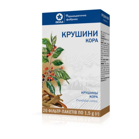 Buckthorn bark 1.5 g filter bag No. 20