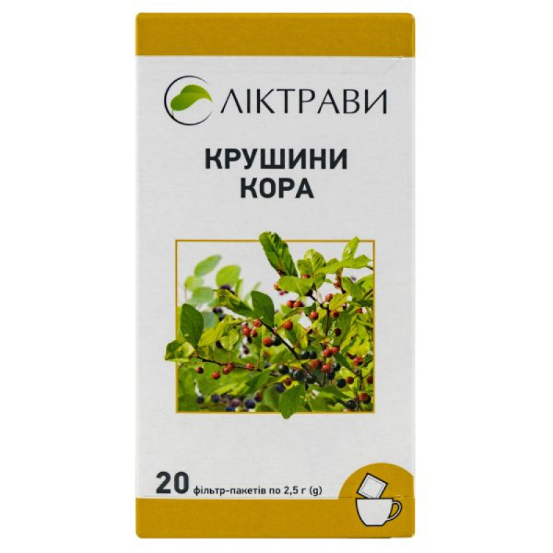 Buckthorn bark 2.5 g filter bag No. 20