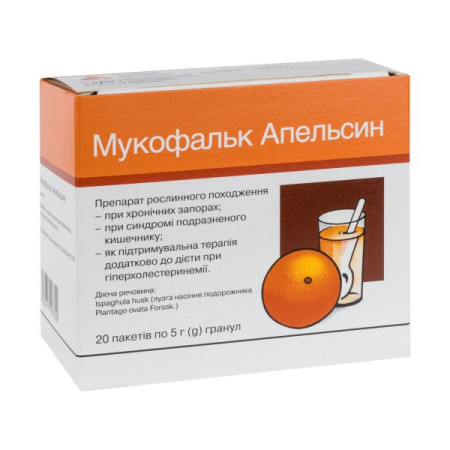 Mukofalk orange granules sachet 5 g No. 20