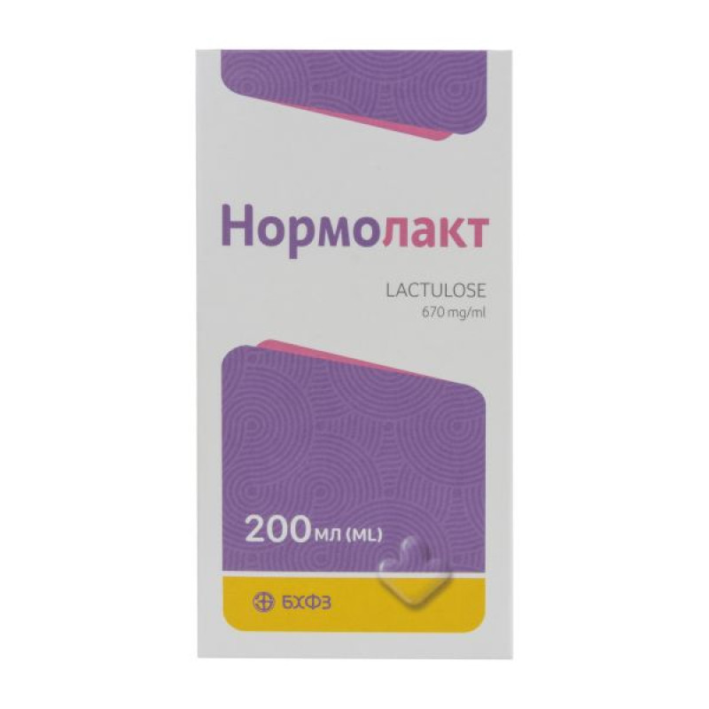 Нормолакт сироп флакон 200 мл