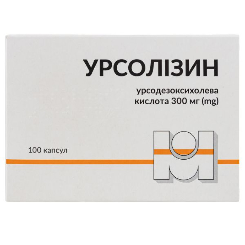 Ursolisin capsules 300 mg No. 100