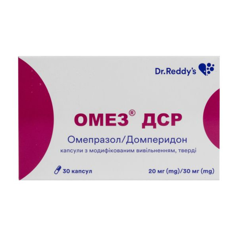 Omez DSR hard capsules with modified release blister No. 30
