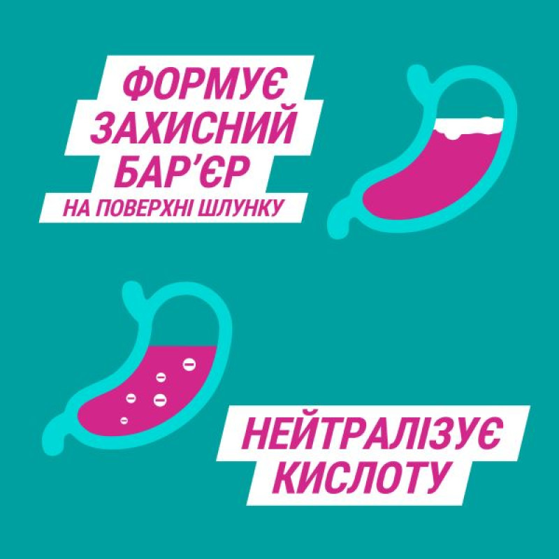Гавіскон Подвійної Дії суспензія оральна флакон 150 мл