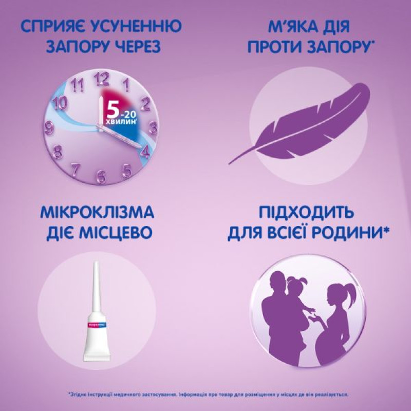 Mikrolaks rectal solution tube 5 ml with universal tip No. 12