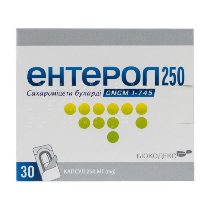 Enterol 250 capsules #30