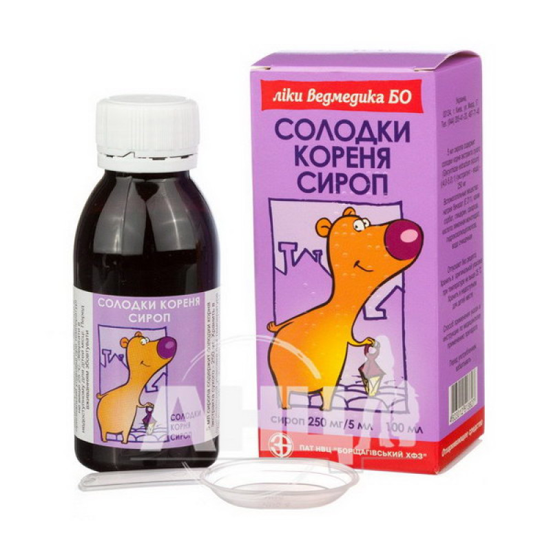 Licorice root syrup jar 100 g
