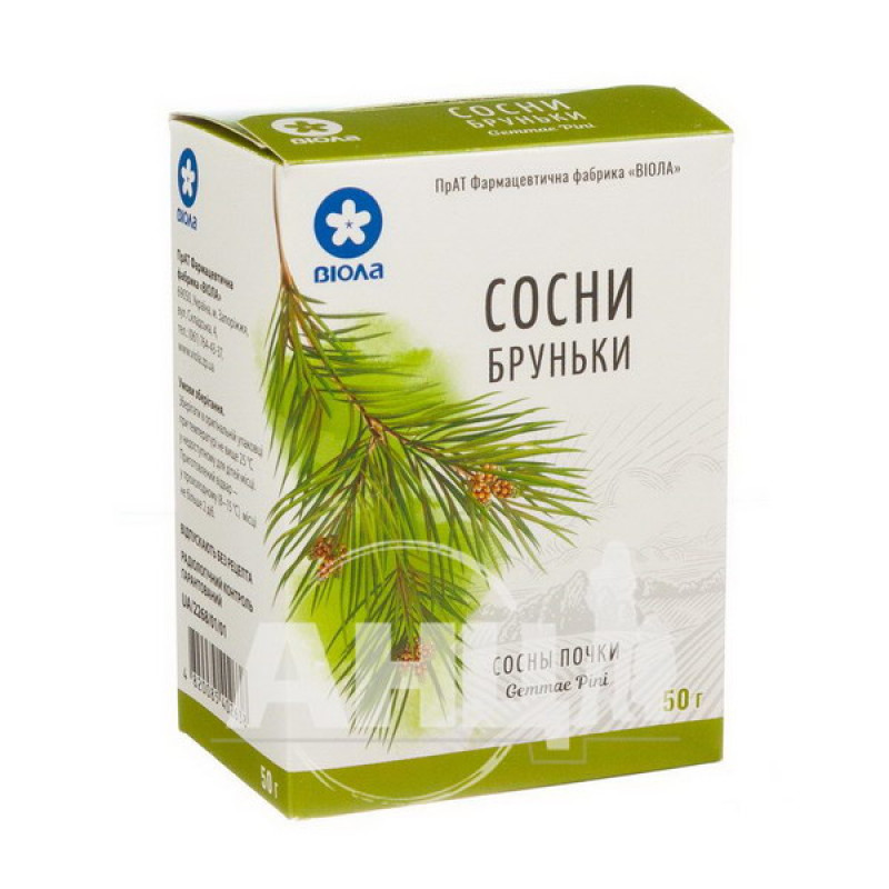 Сосны почки пачка с внутренним пакетом 50 г