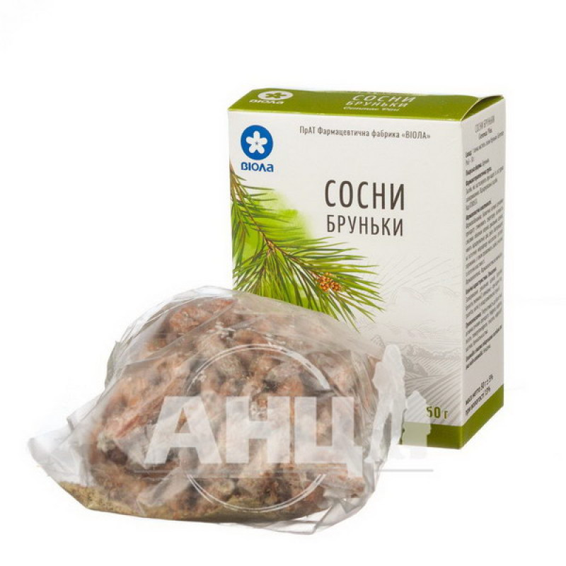 Сосны почки пачка с внутренним пакетом 50 г