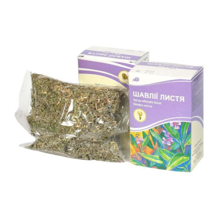 Sage leaves pack with inner bag 50 g