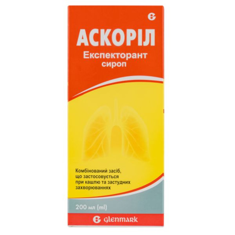 Ascoril Expectorant syrup plastic bottle 200 ml