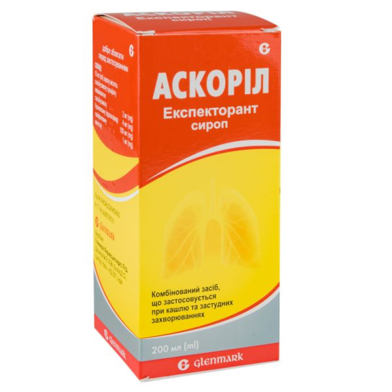 Ascoril Expectorant syrup plastic bottle 200 ml