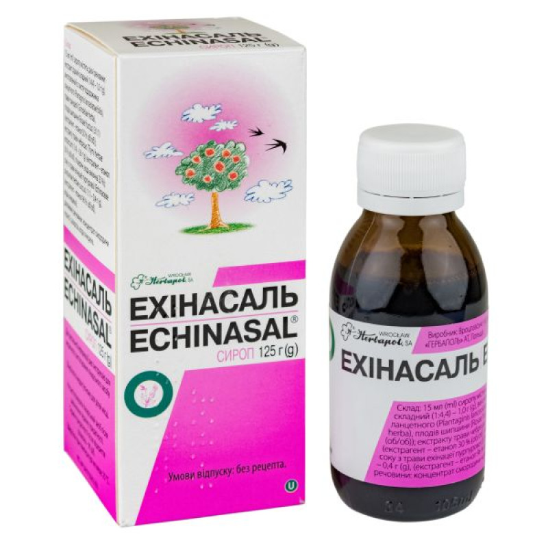 Echinasal syrup bottle 125 g