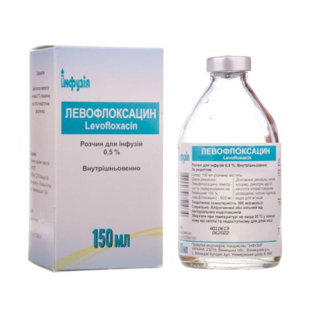 Levofloxacin solution for infusion 750 mg / 150 ml