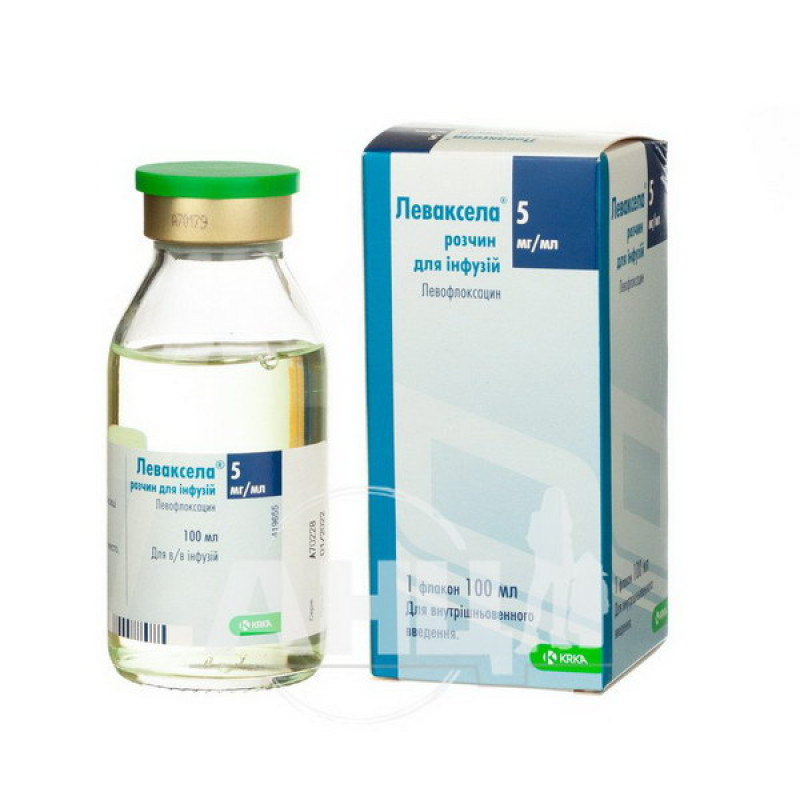 Levaxela solution for infusion 5 mg/ml bottle 100 ml No. 1