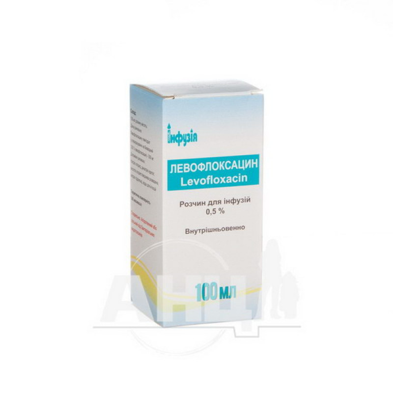 Levofloxacin solution for infusion 0.5% bottle 100 ml No. 1