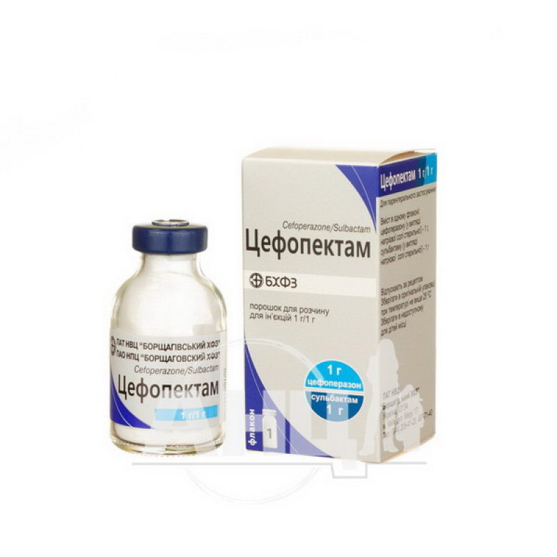 Cefopectam powder for solution for injection 1 g + 1 g vial No. 1