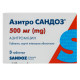 Azitro Sandoz film-coated tablets 500 mg blister No. 3