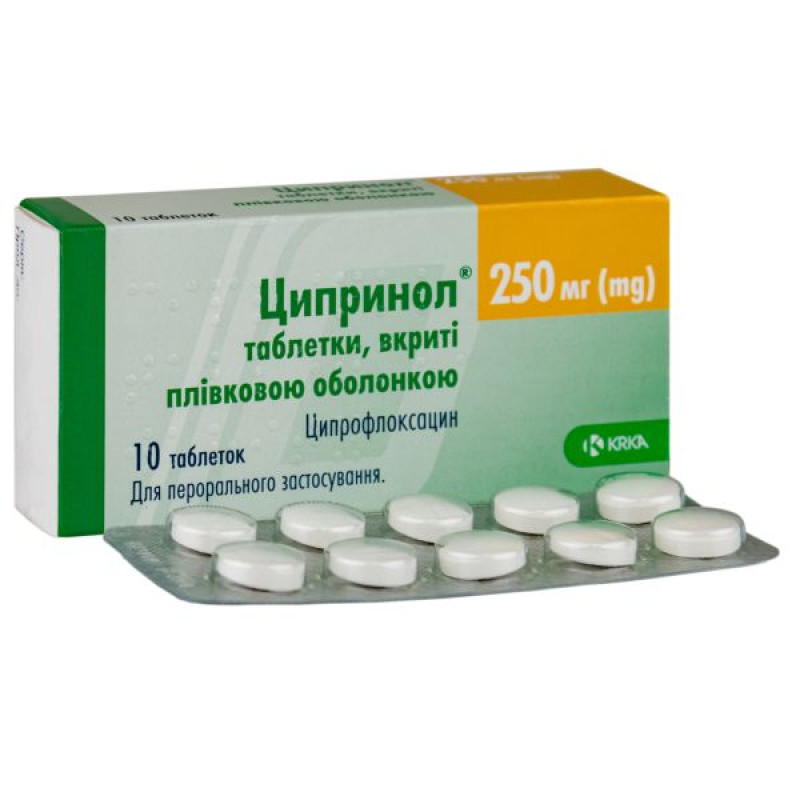 Tsiprinol film-coated tablets 250 mg No. 10