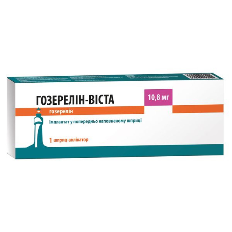 Goserelin-Vista implant 10.8 mg syringe applicator No. 1