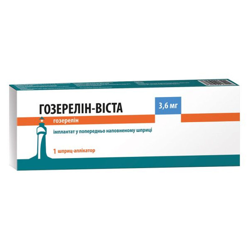 Goserelin-Vista implant 3.6 mg syringe applicator No. 1