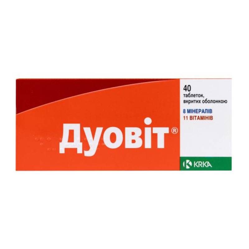 Duovit film-coated tablets, combination pack No. 40
