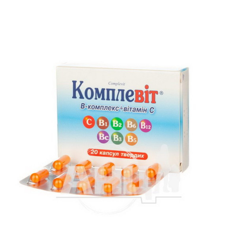 Complevit hard capsules blister No. 20