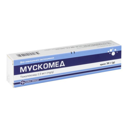 Мускомед крем 2,5 мг/г туба 30 г