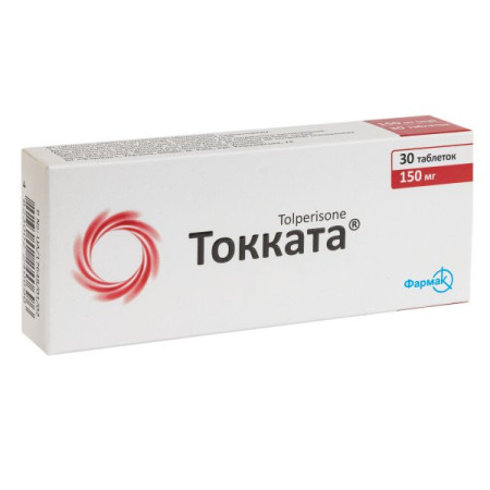 Toccata film-coated tablets 150 mg blister No. 30
